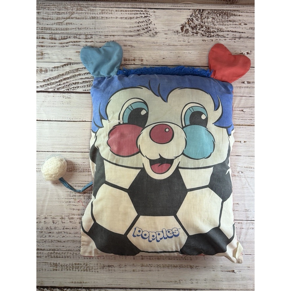 Rare Vintage 1980's Popples Pillow See All Pictures